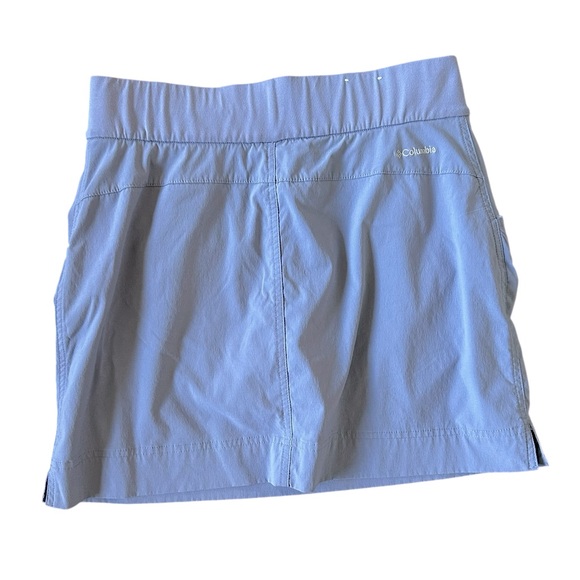 COLUMBIA lavender/gray elastic waist skort size Medium - Picture 3 of 6